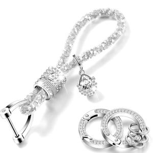 Rhinestone Car Keychain